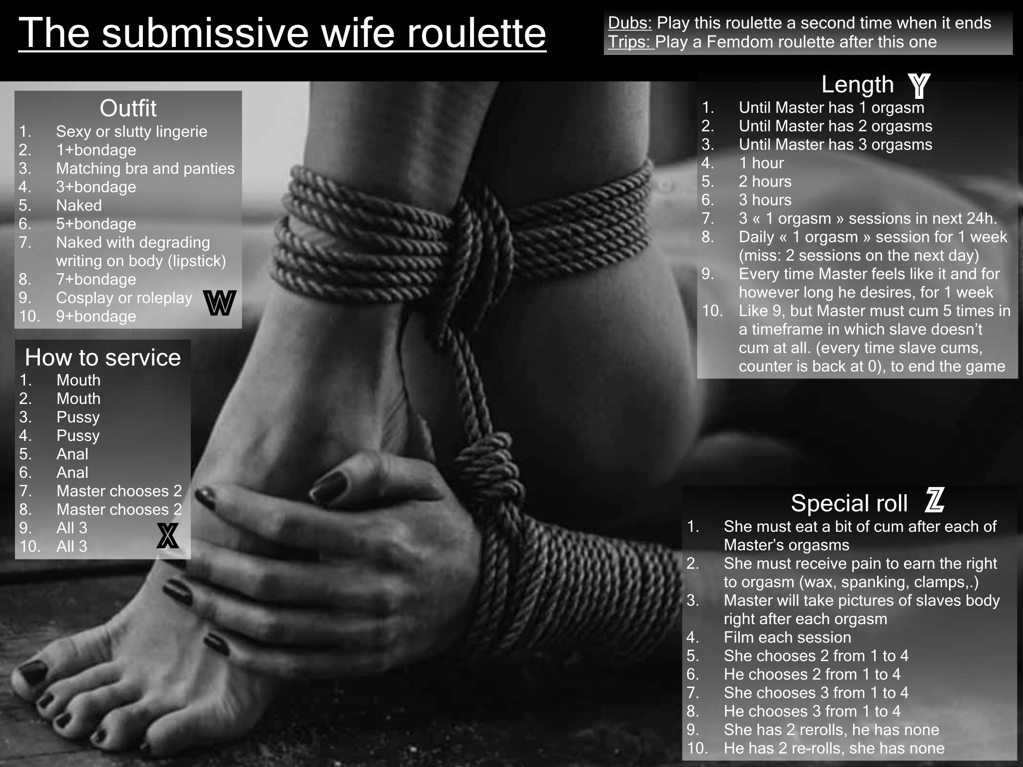 cath kelly recommends submissive wife bondage pic