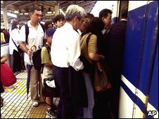 japanese molested in train