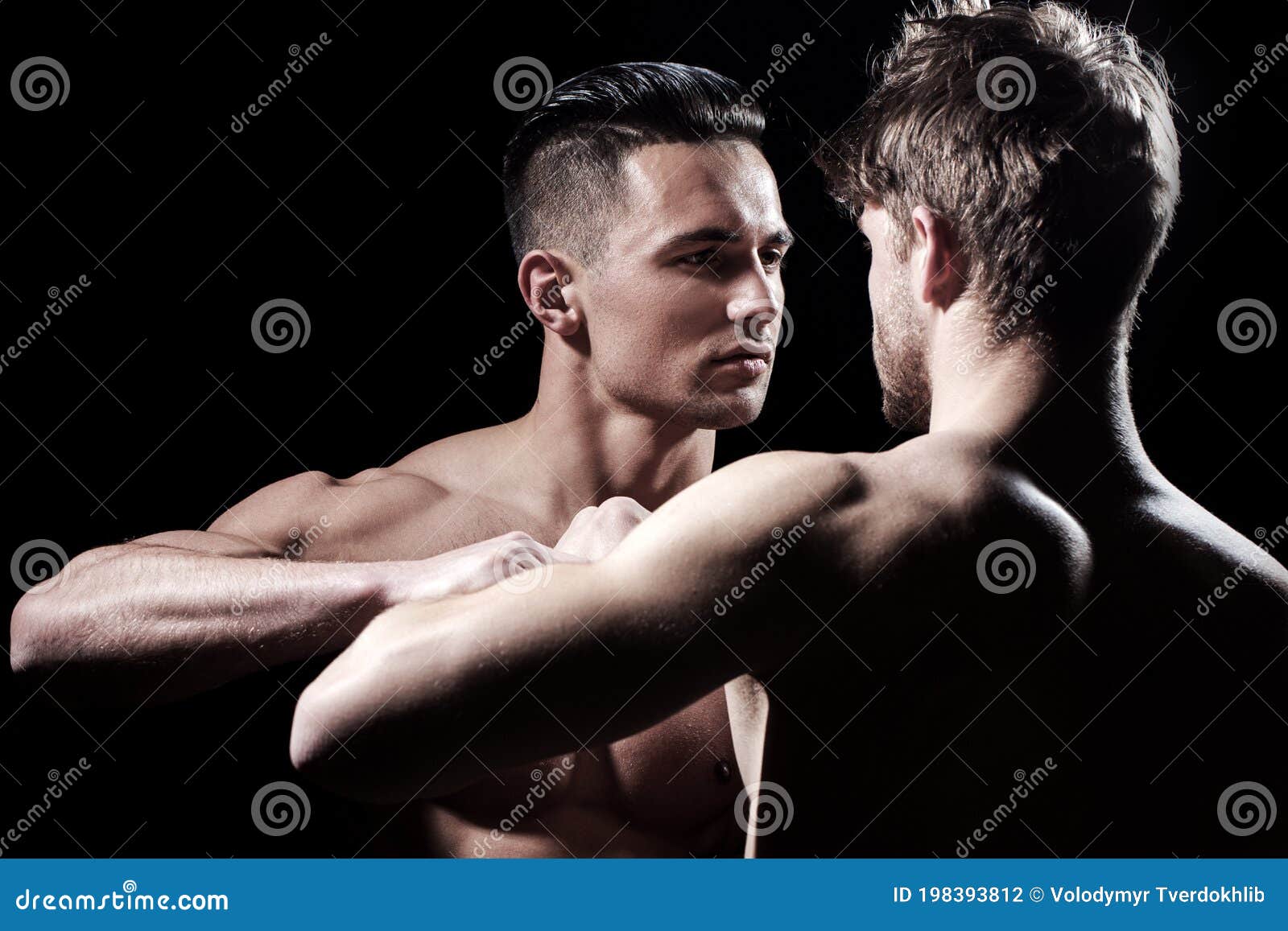 Best of Naked male fight