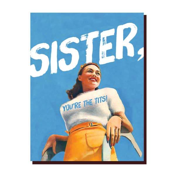 sister tits out