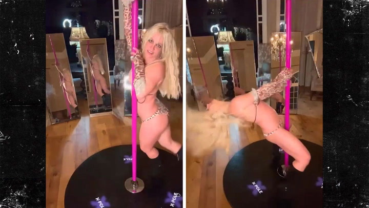 Striper Dance Video toe sucking