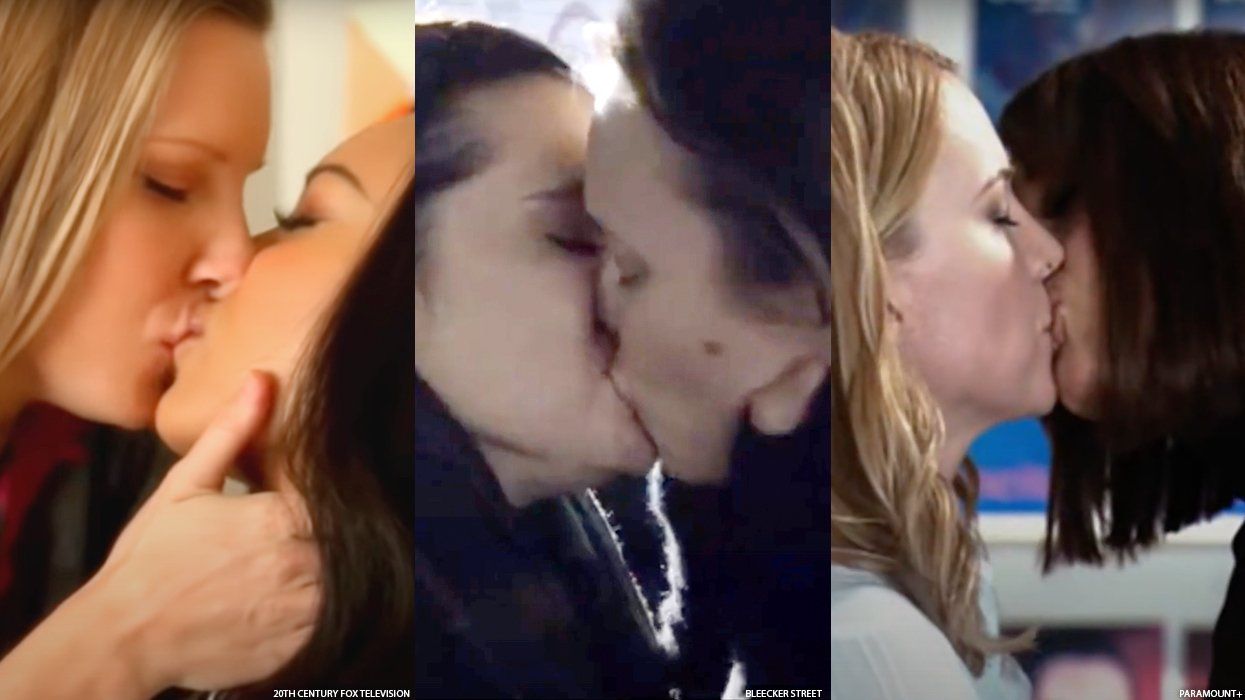 3 Way Lesbian Kiss moretz blowjob