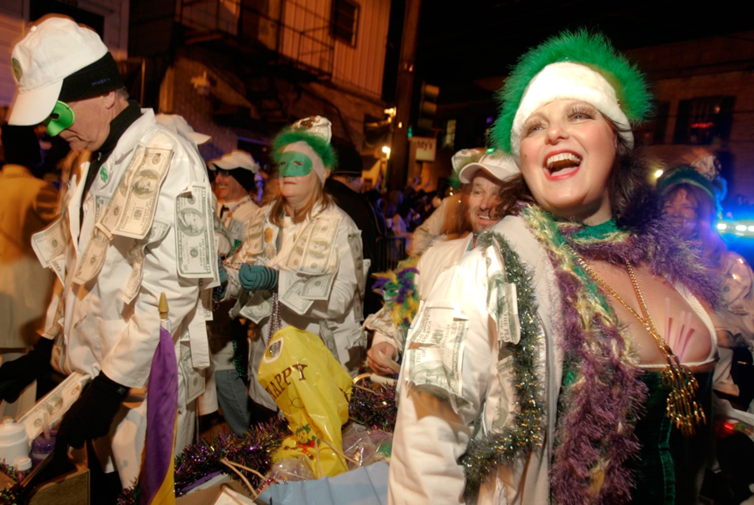 Mardi Gras 2023 Flashing on film