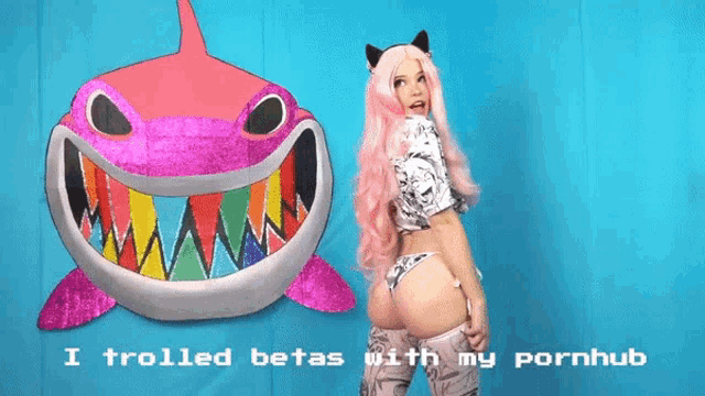 alicia higgins recommends belle delphine ass pic