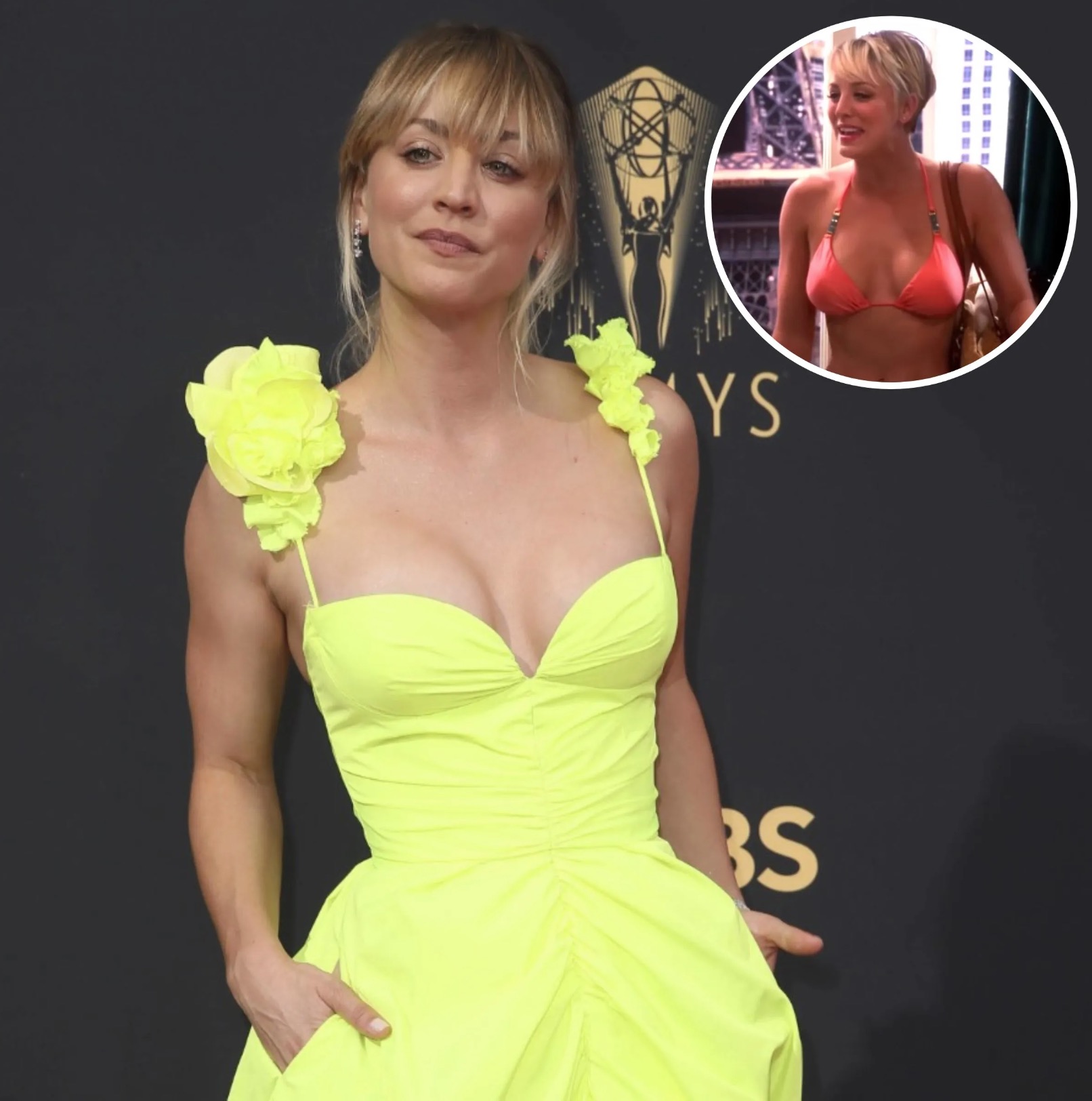 alicia said recommends Kaley Cuoco Strips