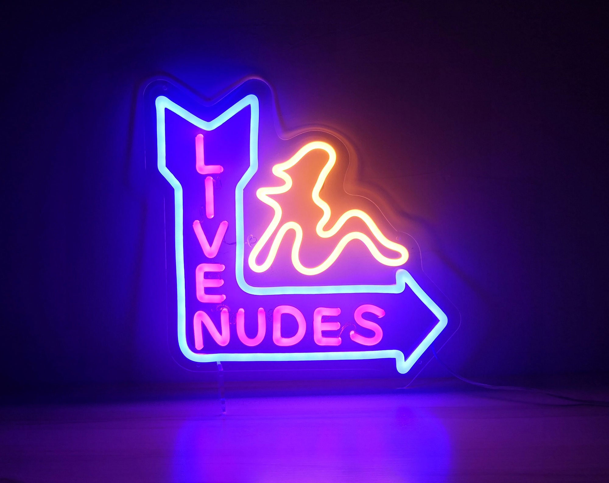 ayo oni recommends neon live nudes pic