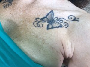 butterfly tattoo on vagina