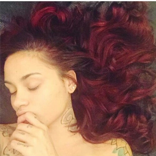 Kehlani Red Hair taxi interracial