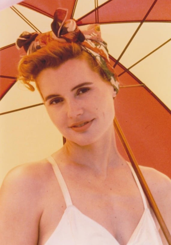 camille cox recommends geena davis in a bikini pic