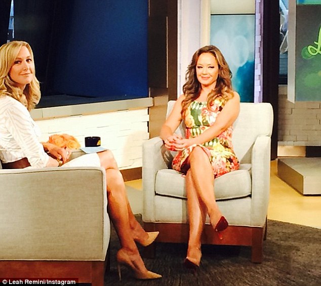 benjamin jr recommends leah remini legs pic