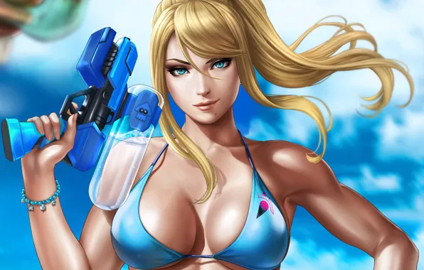 christopher ortiz recommends samus aran bikini pic