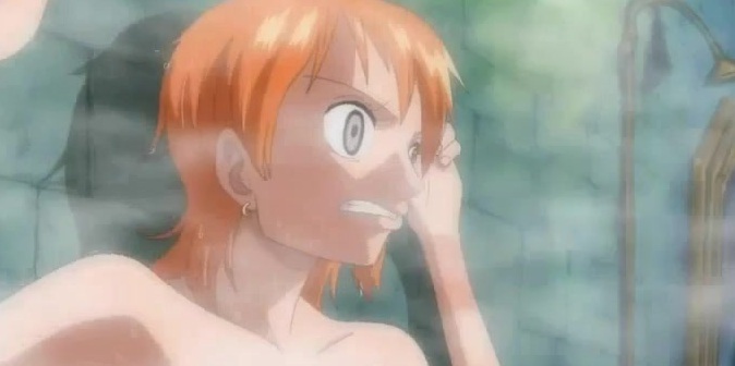 nami shower scene uncensored