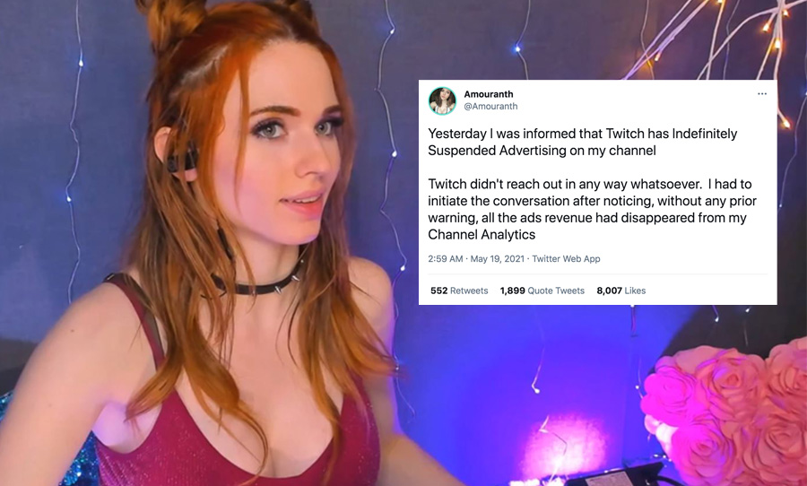 debbie morefield recommends Amouranth Nipple