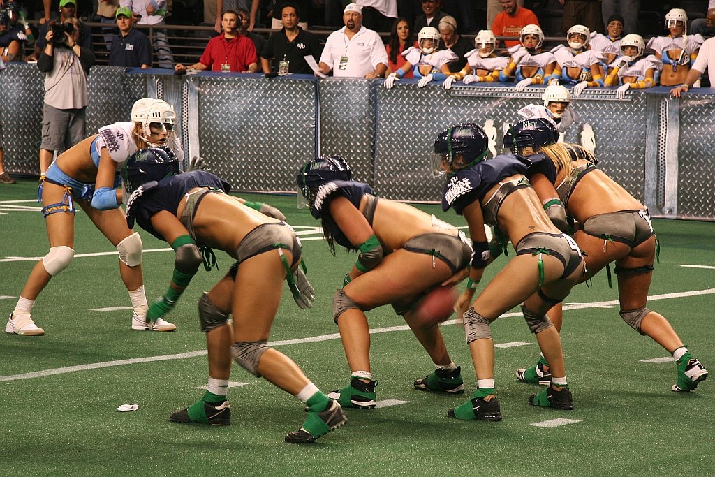 lingerie football league naked