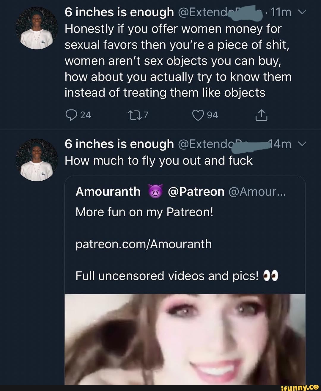 anthony berk recommends amouranth cum pic