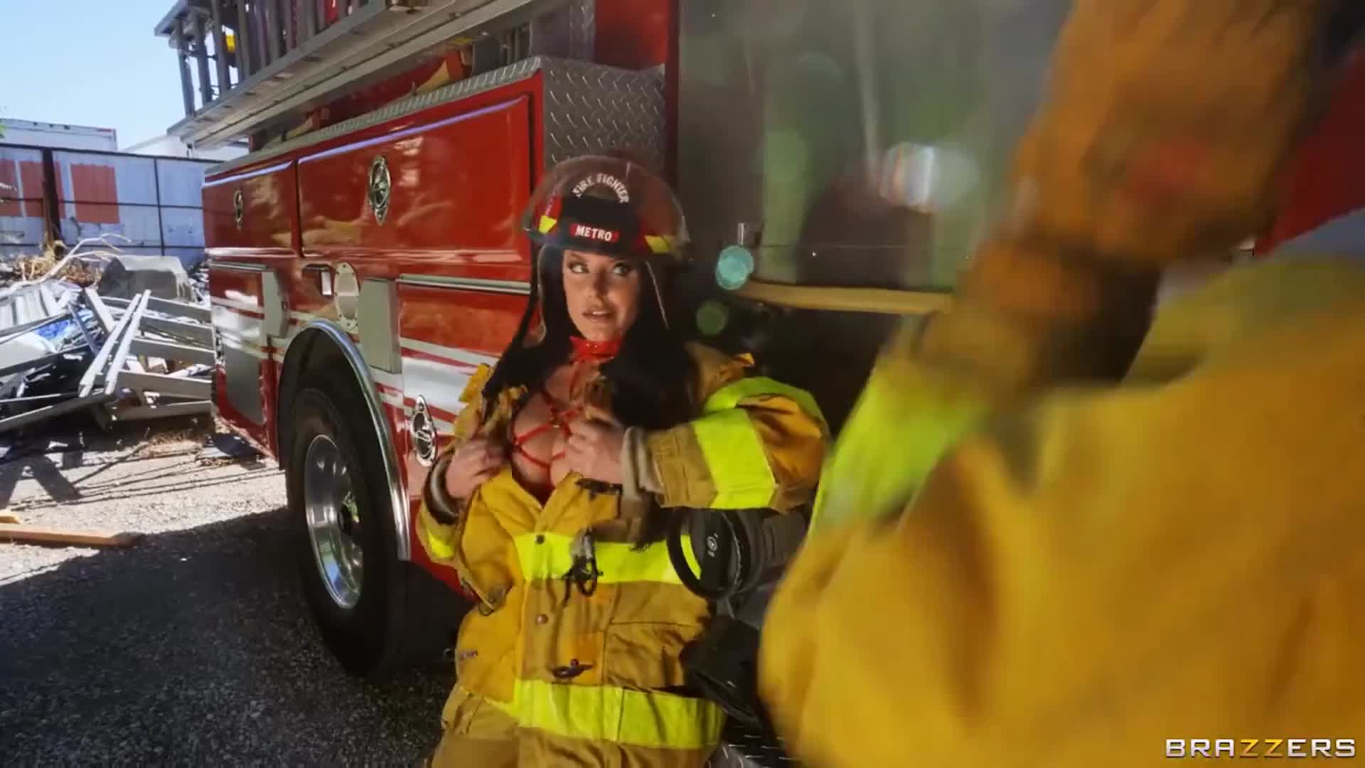 Best of Firefighter angelas white hot squirting fuckfest