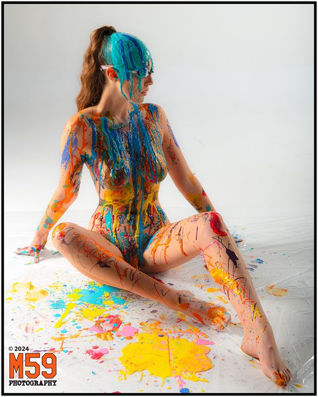 alexandra kazakova recommends naked body art pic