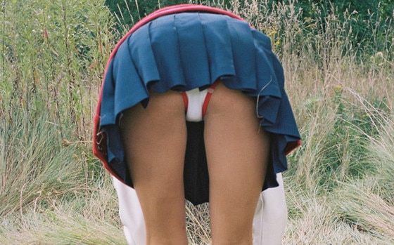 alycia alexander recommends Bent Over Skirt