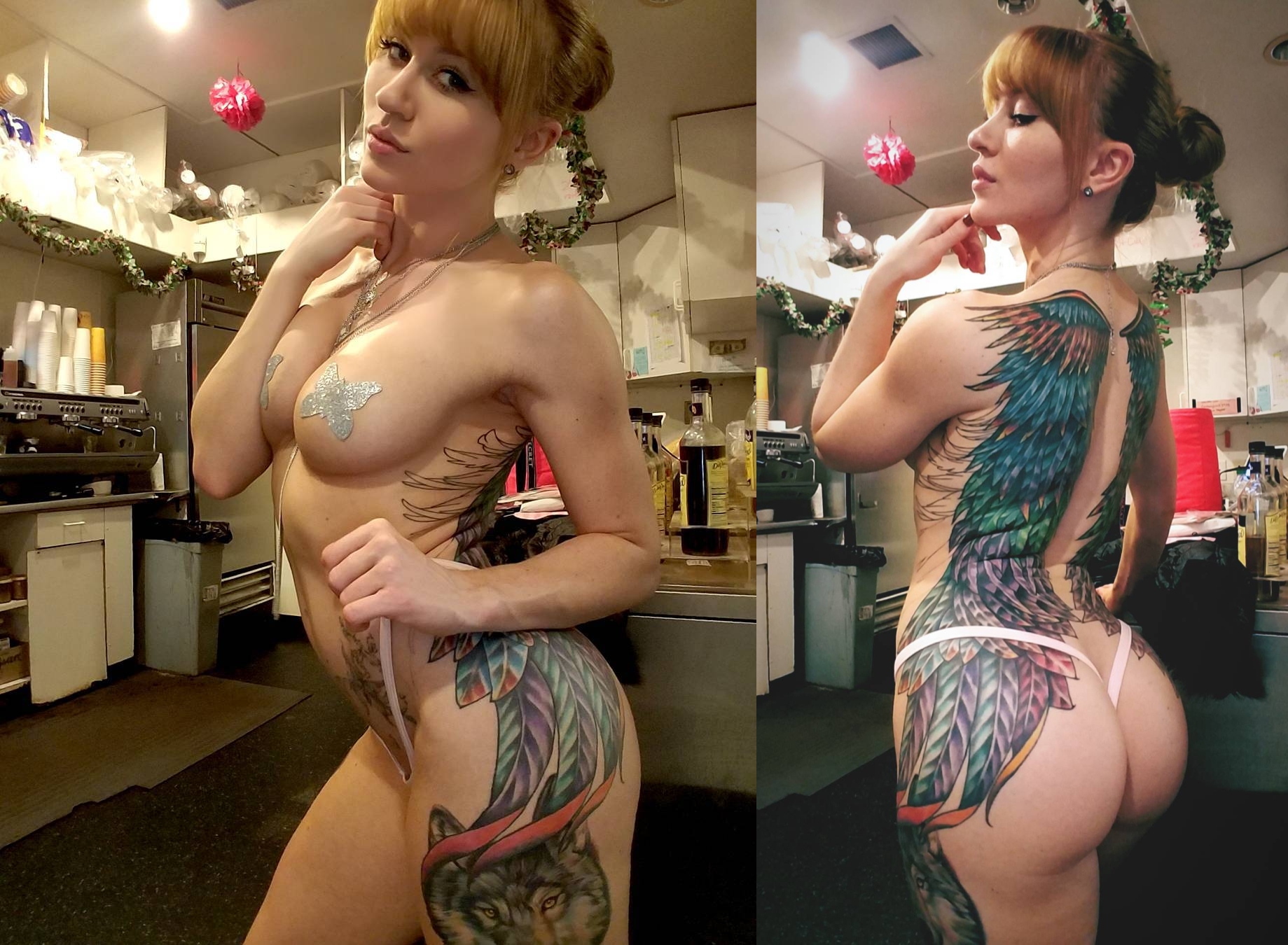 alyson sinclair recommends Bikini Barista Nude