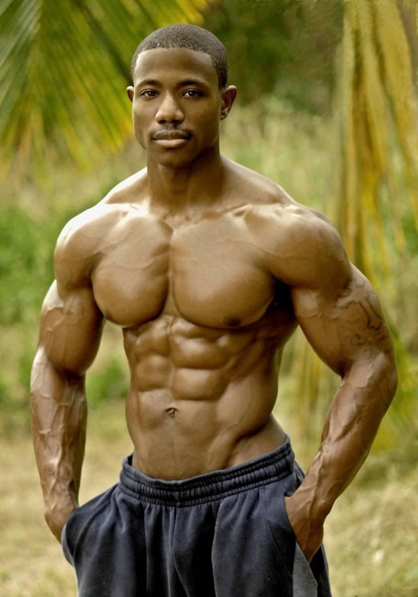 anne dominguez add buff black guy photo