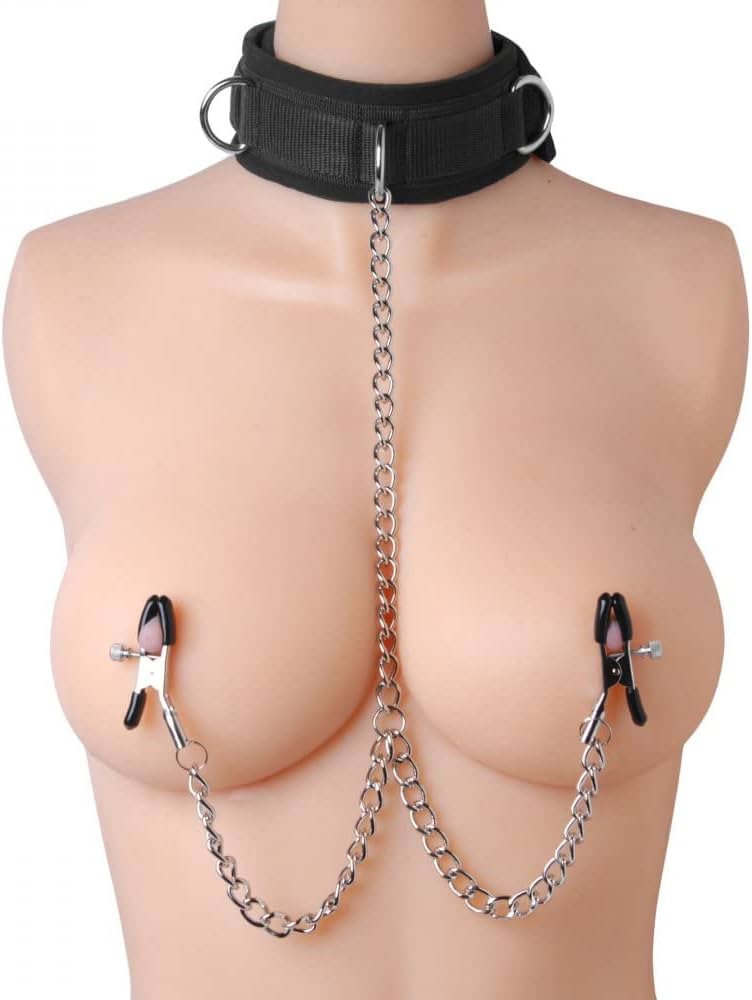 bella salerno add bdsm nipple clamps photo