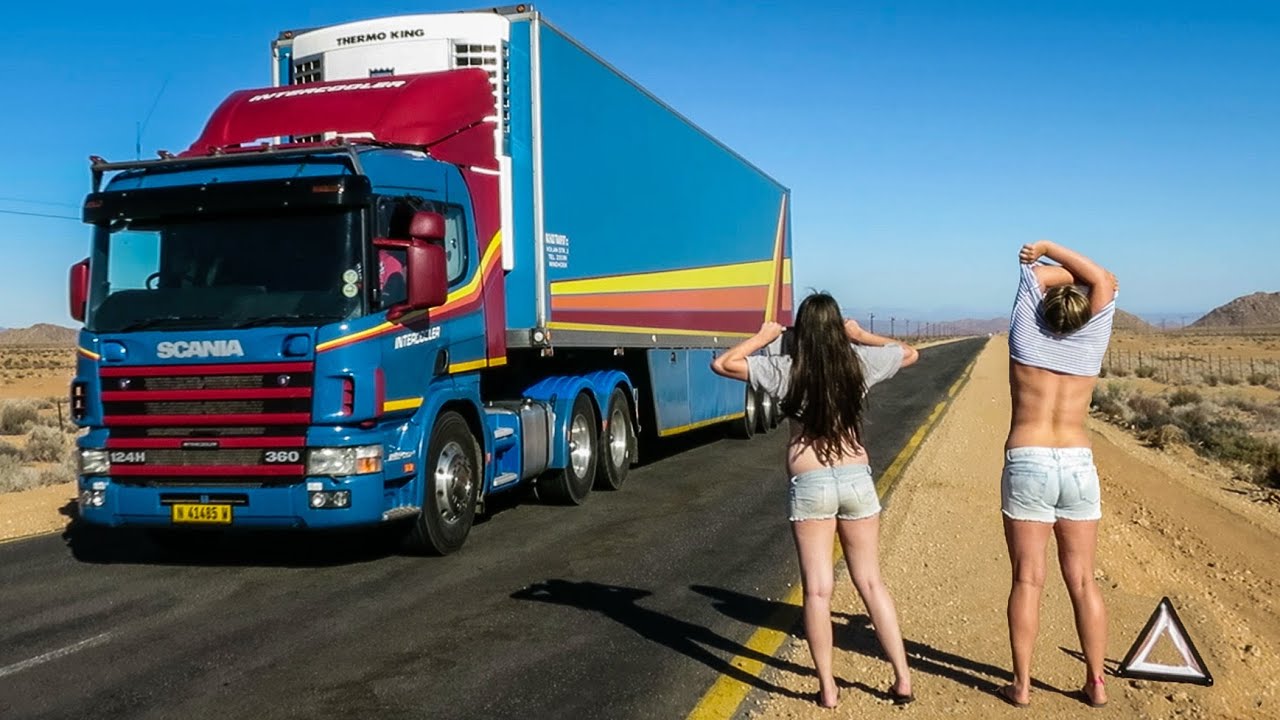 anil ghai recommends Girlfriend Flashing Truckers