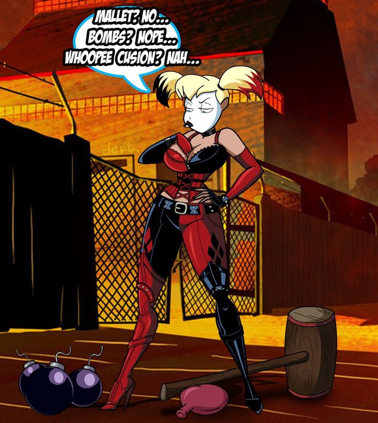 bethanie loel morgan recommends Harley Quinn Wedgie