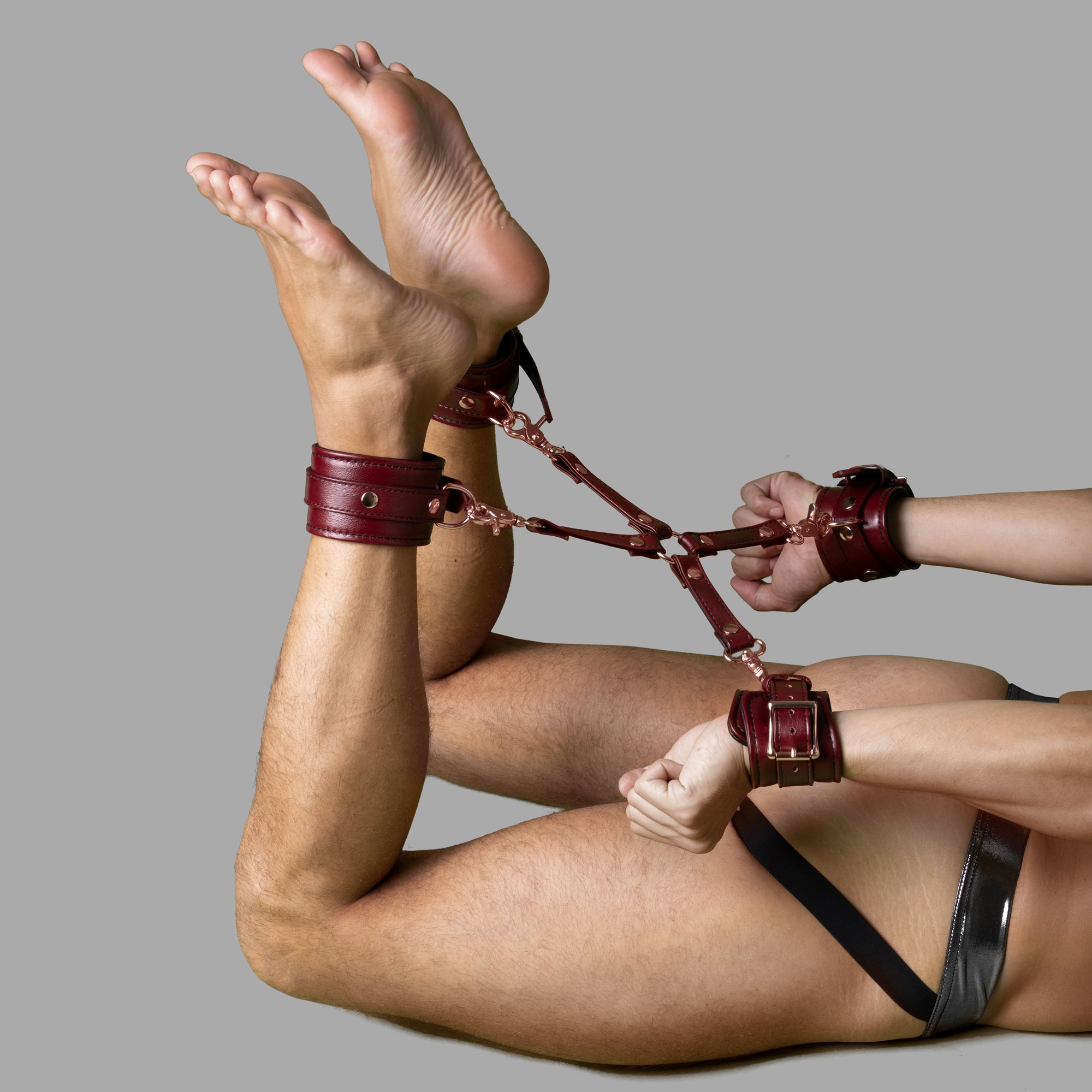 debra bostock share hog tie bondage photos