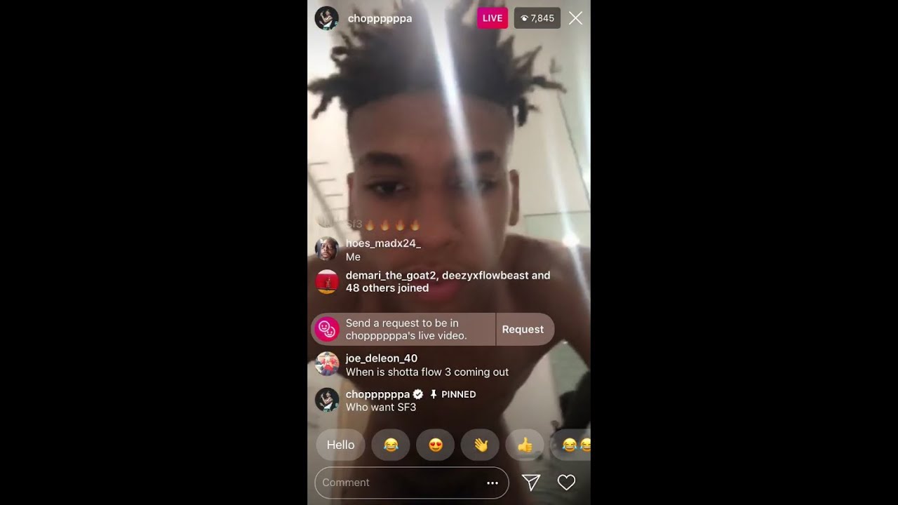 Best of Instagram live flashing