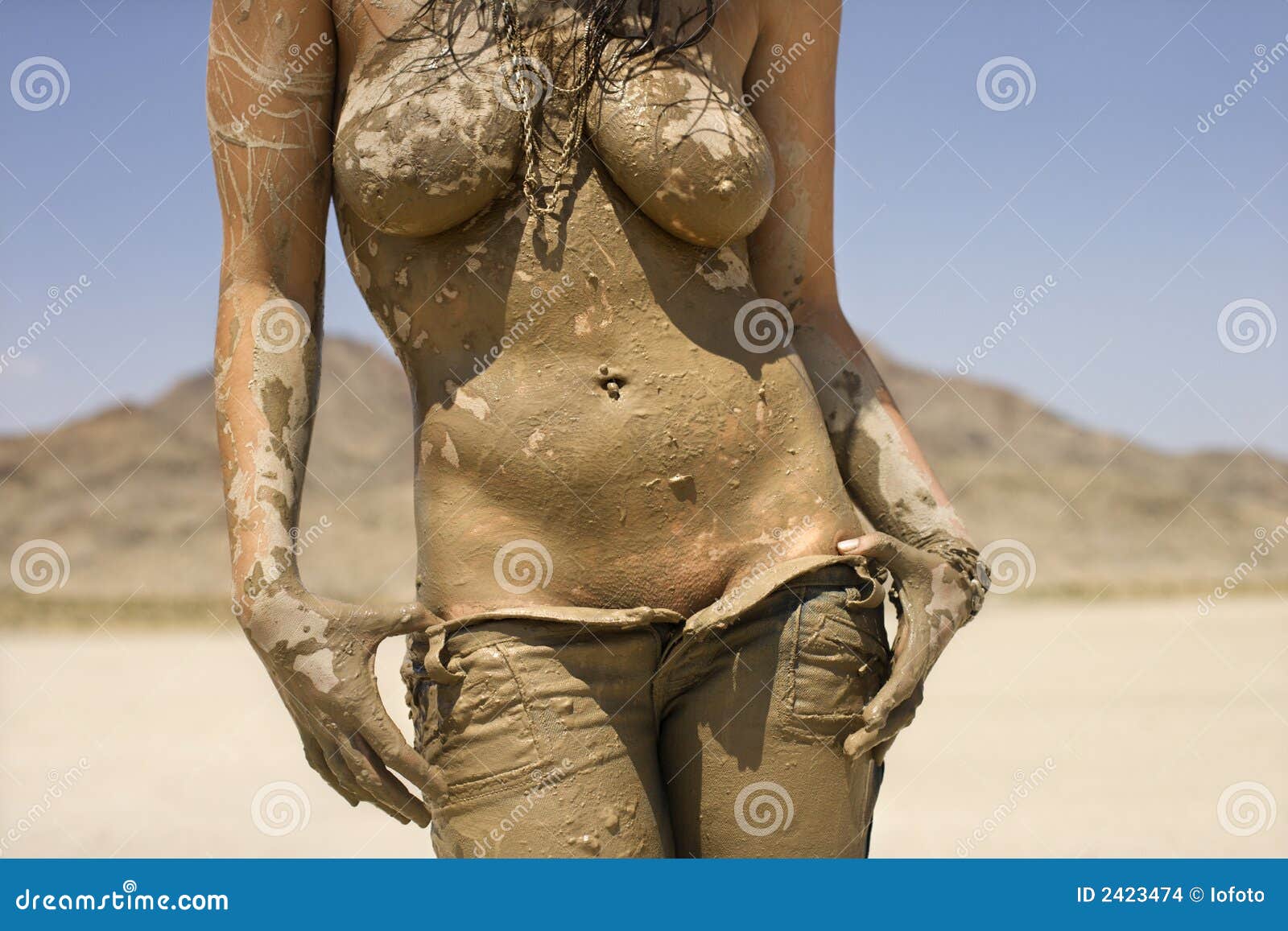 Best of Naked women mud