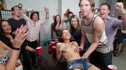 nude college party