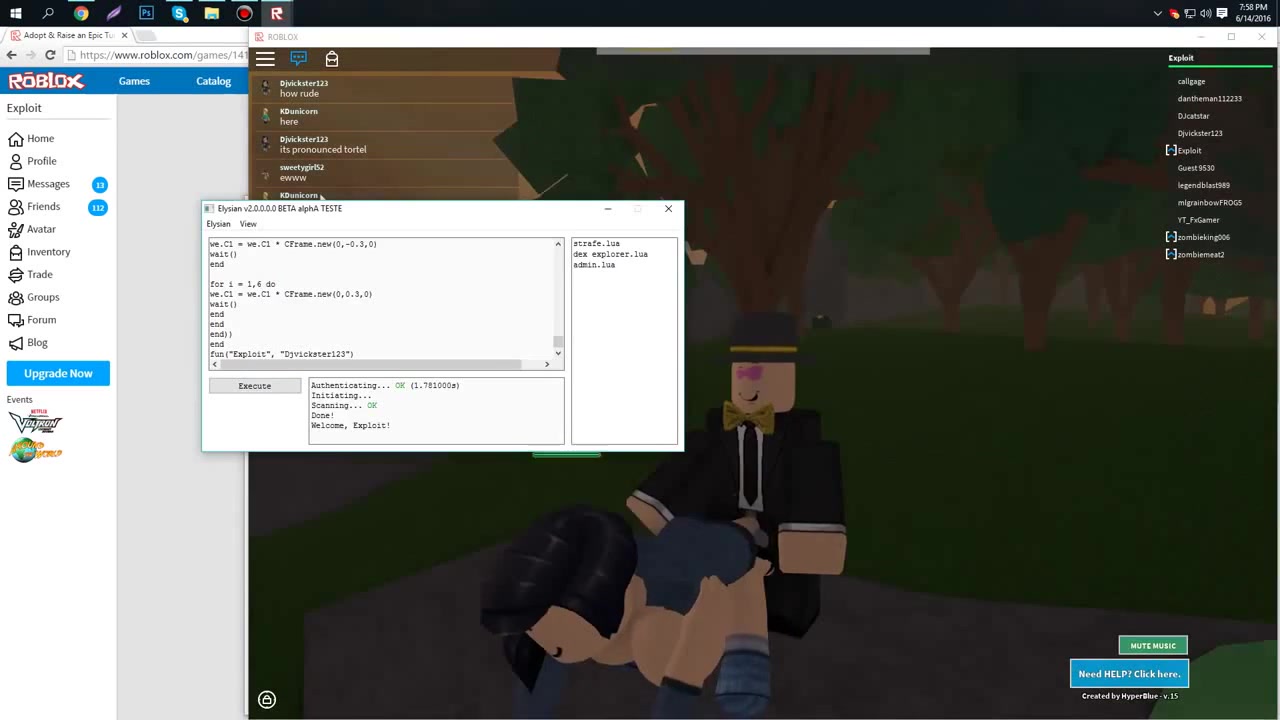 andrew heddle recommends roblox sex script pic