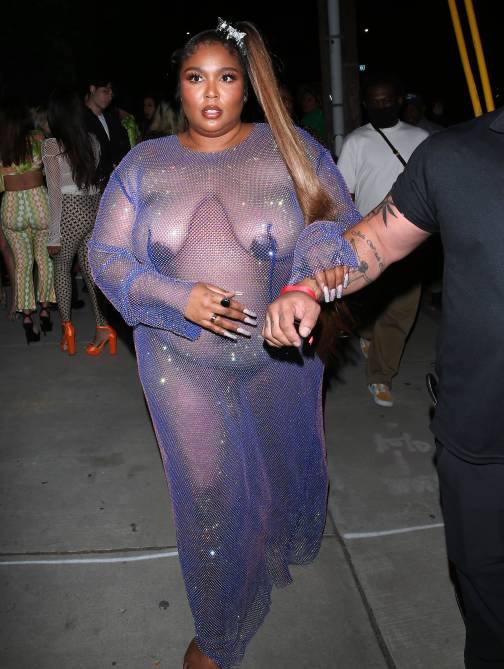 see thru dress naked