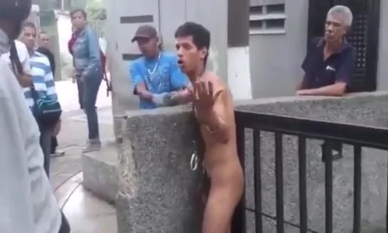 Best of Stripped naked in public