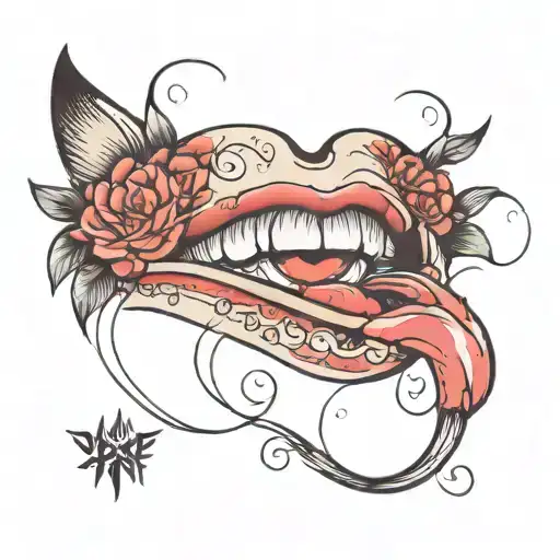 armando ahumada recommends tattoo pussy lips pic