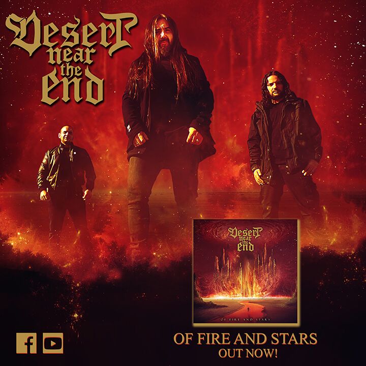 DESERT NEAR THE END RELEASE NEW SINGLE ‘OF FIRE AND STARS’