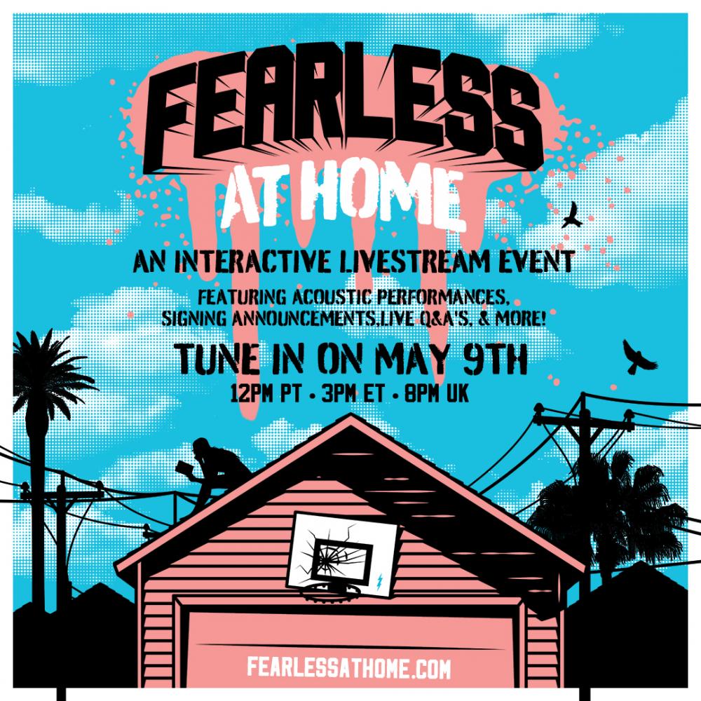 SAVE THE DATE! FEARLESS AT HOME, SATURDAY MAY 9TH