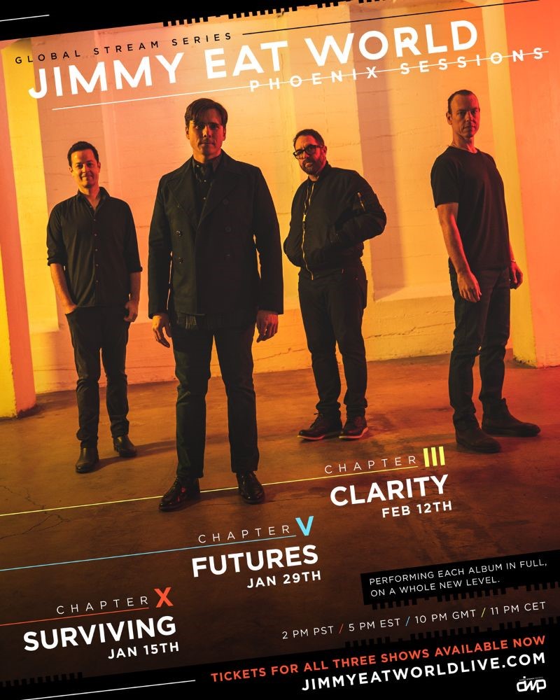 Jimmy Eat World Announce Phoenix Sessions, A Global Stream Series