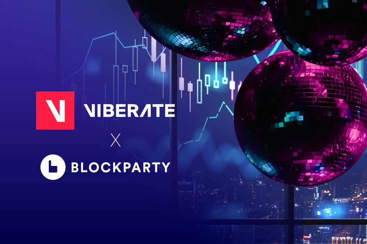 VIBERATE AND BLOCKPARTY TO LAUNCH FIRST-EVER LIVE GIG NFT