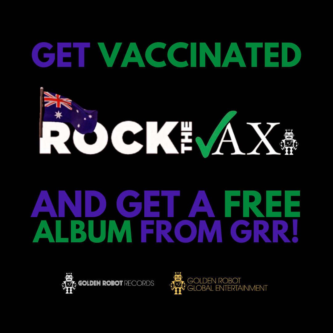 GOLDEN ROBOT RECORDS TO GIVE AWAY FREE ALBUMS ON CD & VINYL TO AUSSIES WITH PROOF OF COVID VACCINATION