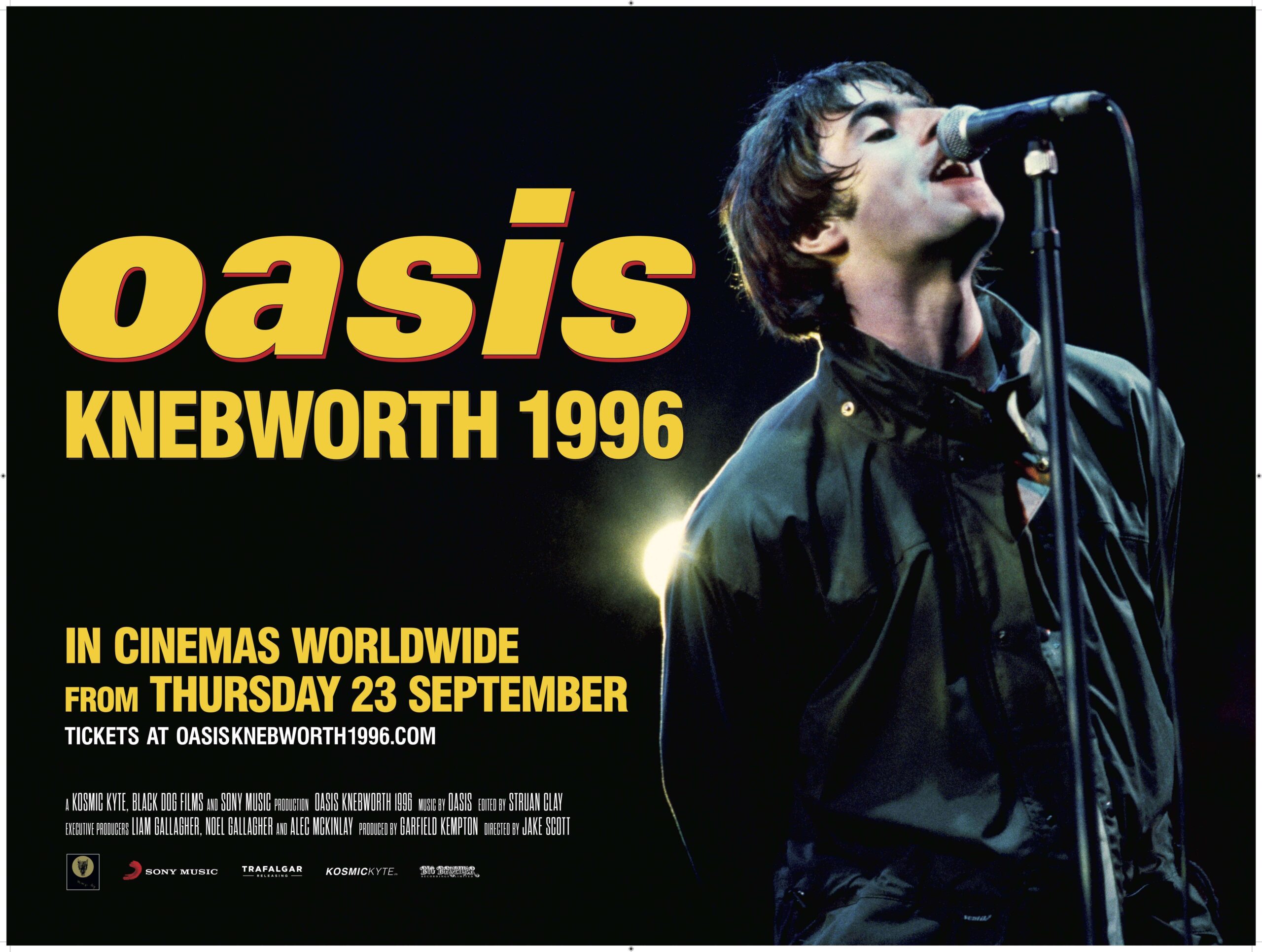 OASIS KNEBWORTH 1996 TRAILER UNVEILED Oasis Knebworth 1996 | Live Album & DVD/Blu-Ray released 19 November