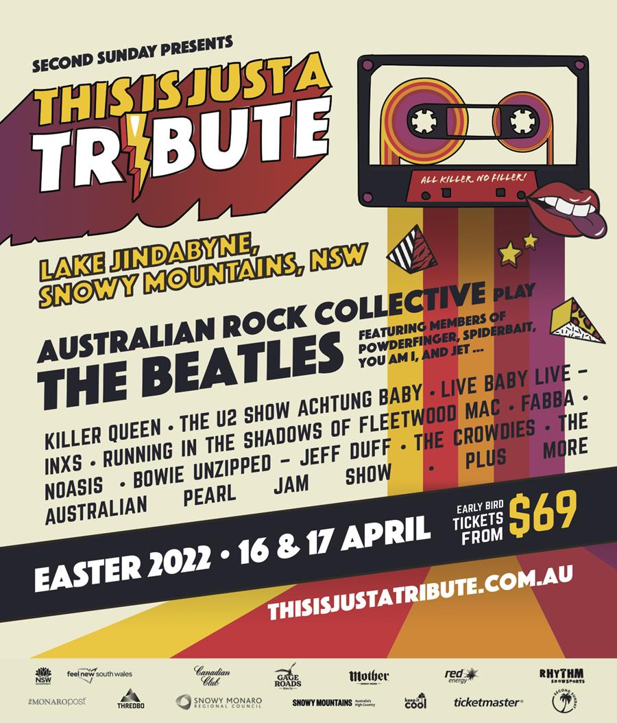 THIS IS JUST A TRIBUTE FESTIVAL – AUSTRALIA’S FIRST MULTI-DAY OUTDOOR MUSIC FESTIVAL DEDICATED TO TRIBUTE ACTS