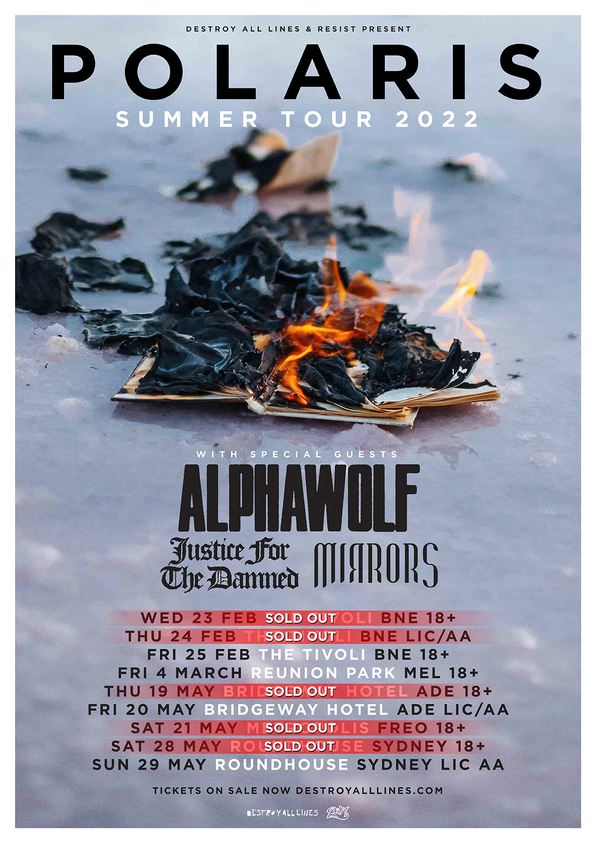 ALPHA WOLF REPLACE MAKE THEM SUFFER ON POLARIS’ UPCOMING SUMMER TOUR