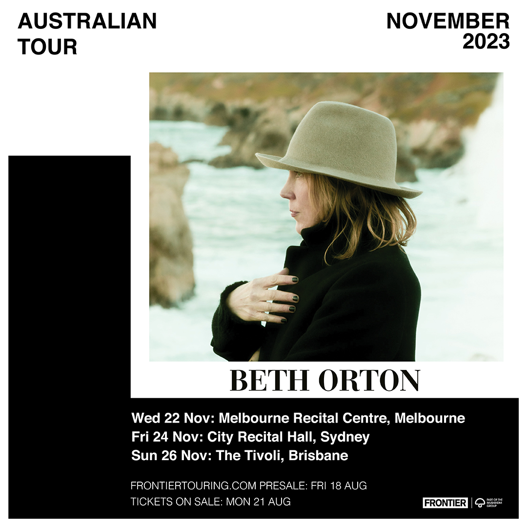 BETH ORTON (UK) ANNOUNCES EAST COAST HEADLINE TOUR – NOVEMBER 2023