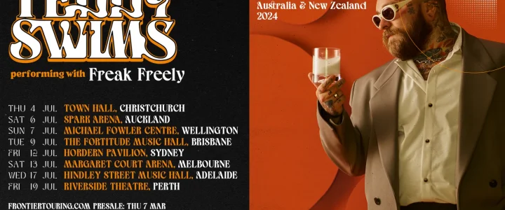 TEDDY SWIMS ANNOUNCES I’VE TRIED EVERYTHING BUT THERAPY TOUR – AUSTRALIA & NEW ZEALAND | JULY 2024