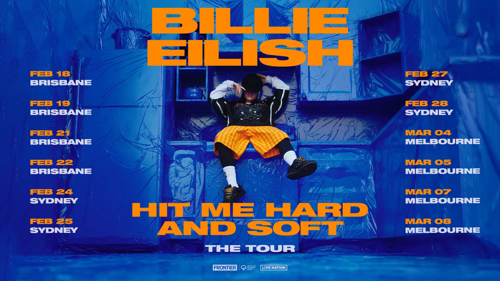 BILLIE EILISH ANNOUNCES ‘HIT ME HARD AND SOFT: THE TOUR’