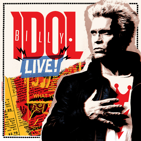 BILLY IDOL ANNOUNCES FUNDRAISING CAMPAIGN FOR FIRE RELIEF | TWO WEEKS ‘TIL TOUR KICK OFF!