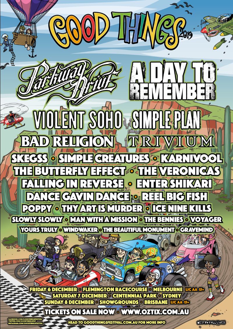 GOOD THINGS FESTIVAL WELCOMES THE BUTTERFLY EFFECT TO THE LINE-UP