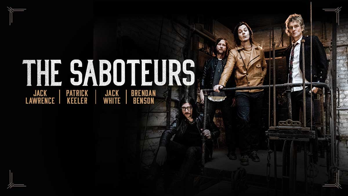 The Saboteurs (aka The Raconteurs) are touring Australia & New Zealand for the very first time this April!